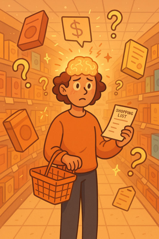 🧠 Blog Post #2: “The Grocery Store Meltdown (In My Head)”