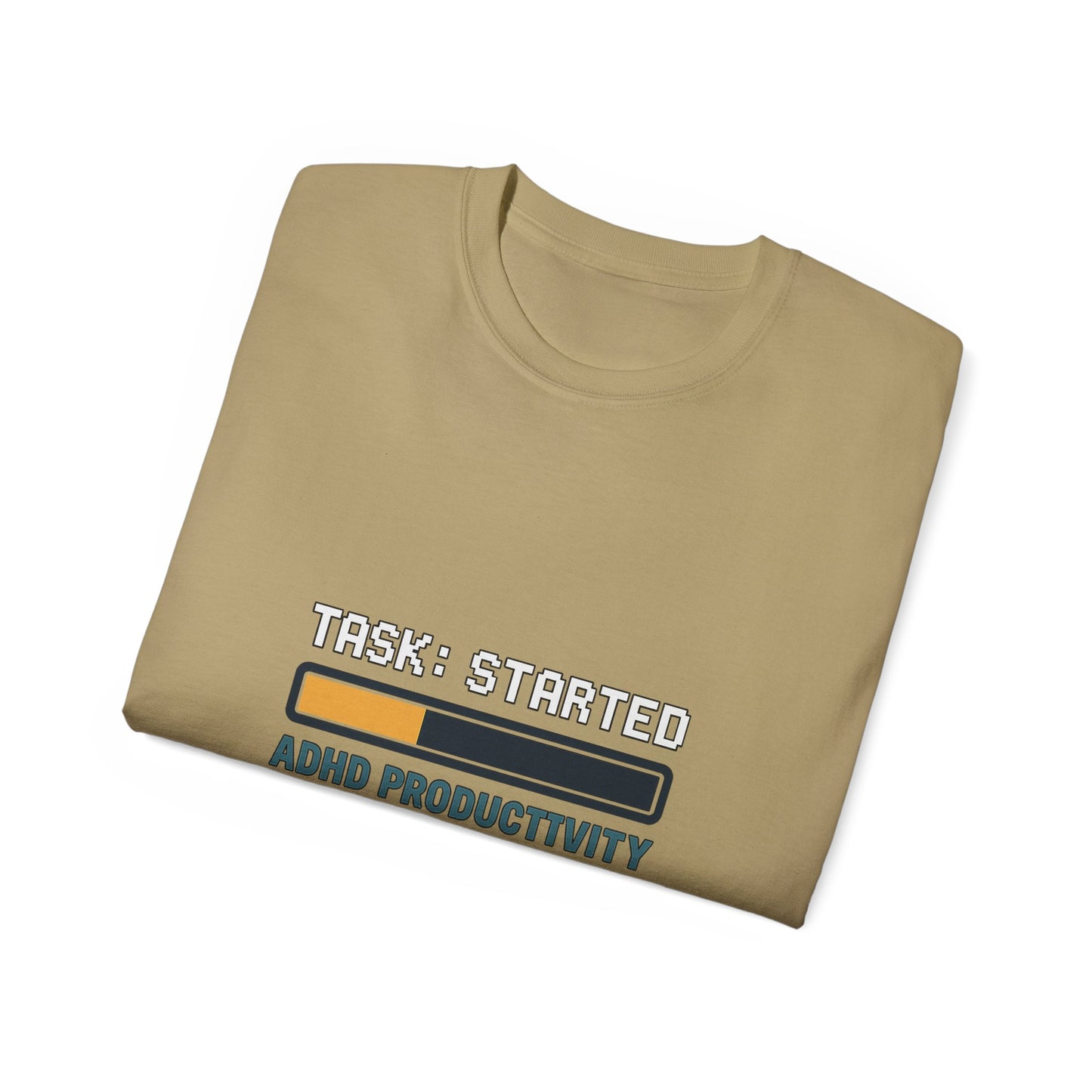 T-Shirt ADHD Productivity Meme for Productivity Enthusiasts and Meme Lovers
