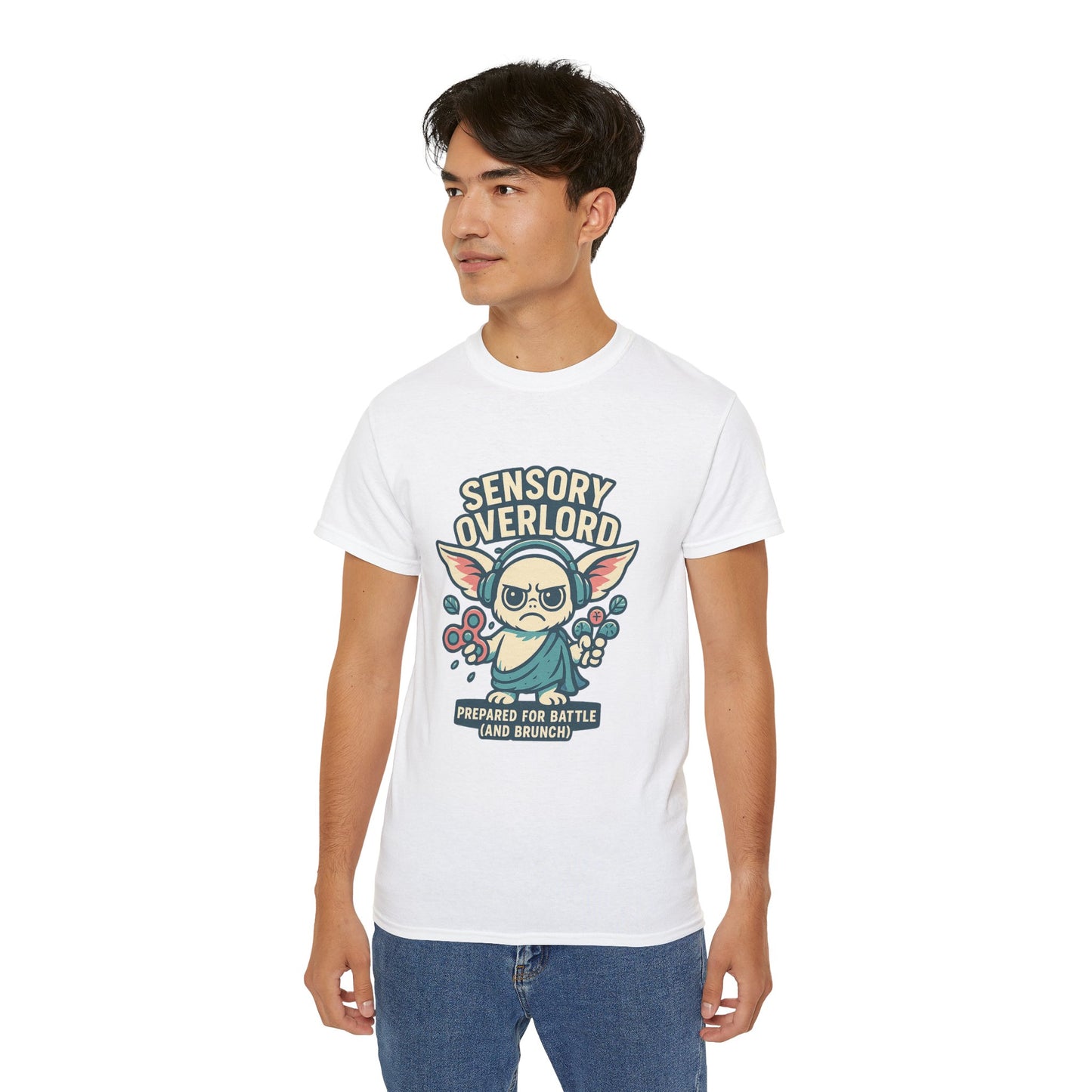 Graphic Tee Sensory Overload Neurodivergence Unisex Ultra Cotton Tee