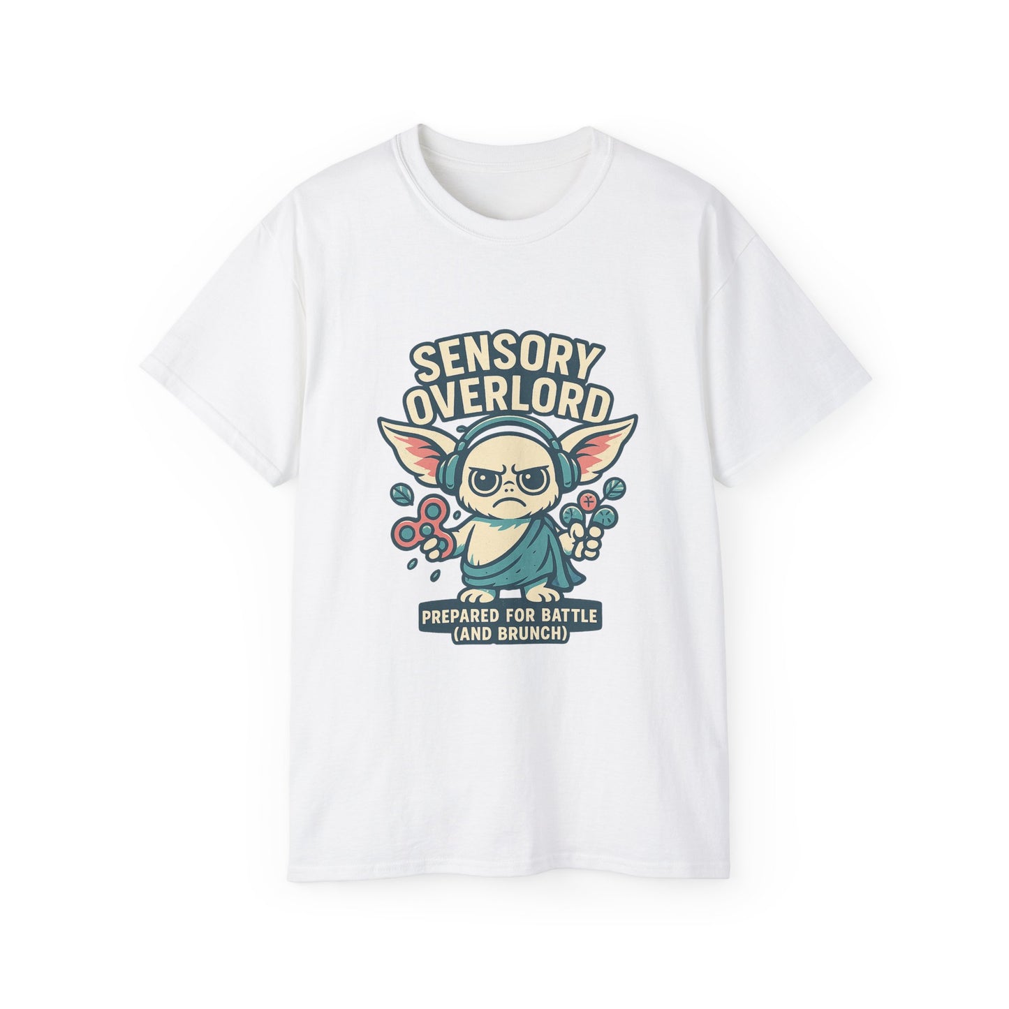 Graphic Tee Sensory Overload Neurodivergence Unisex Ultra Cotton Tee