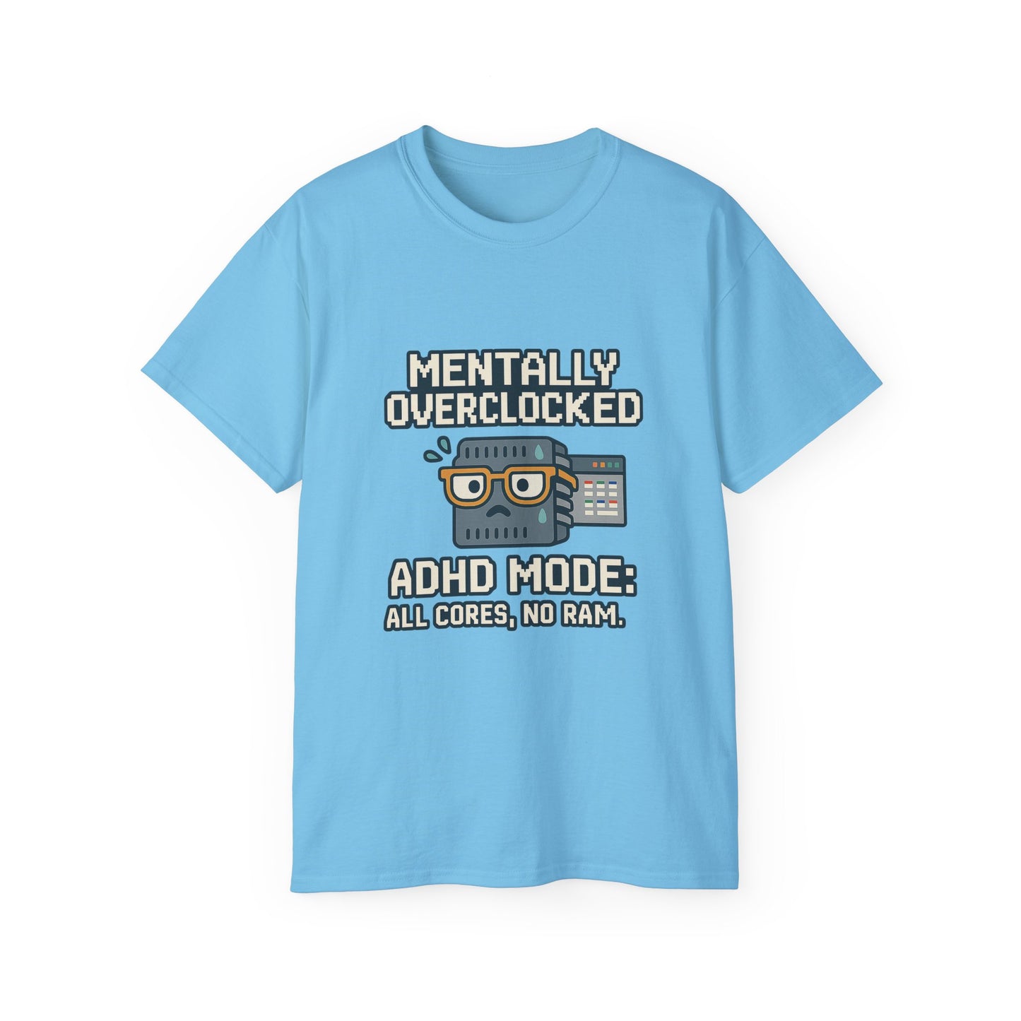 Neurodivergent Robot Brain Tee