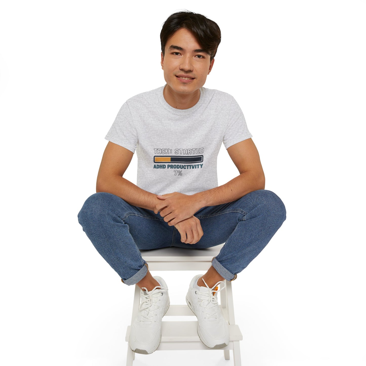 T-Shirt ADHD Productivity Meme for Productivity Enthusiasts and Meme Lovers