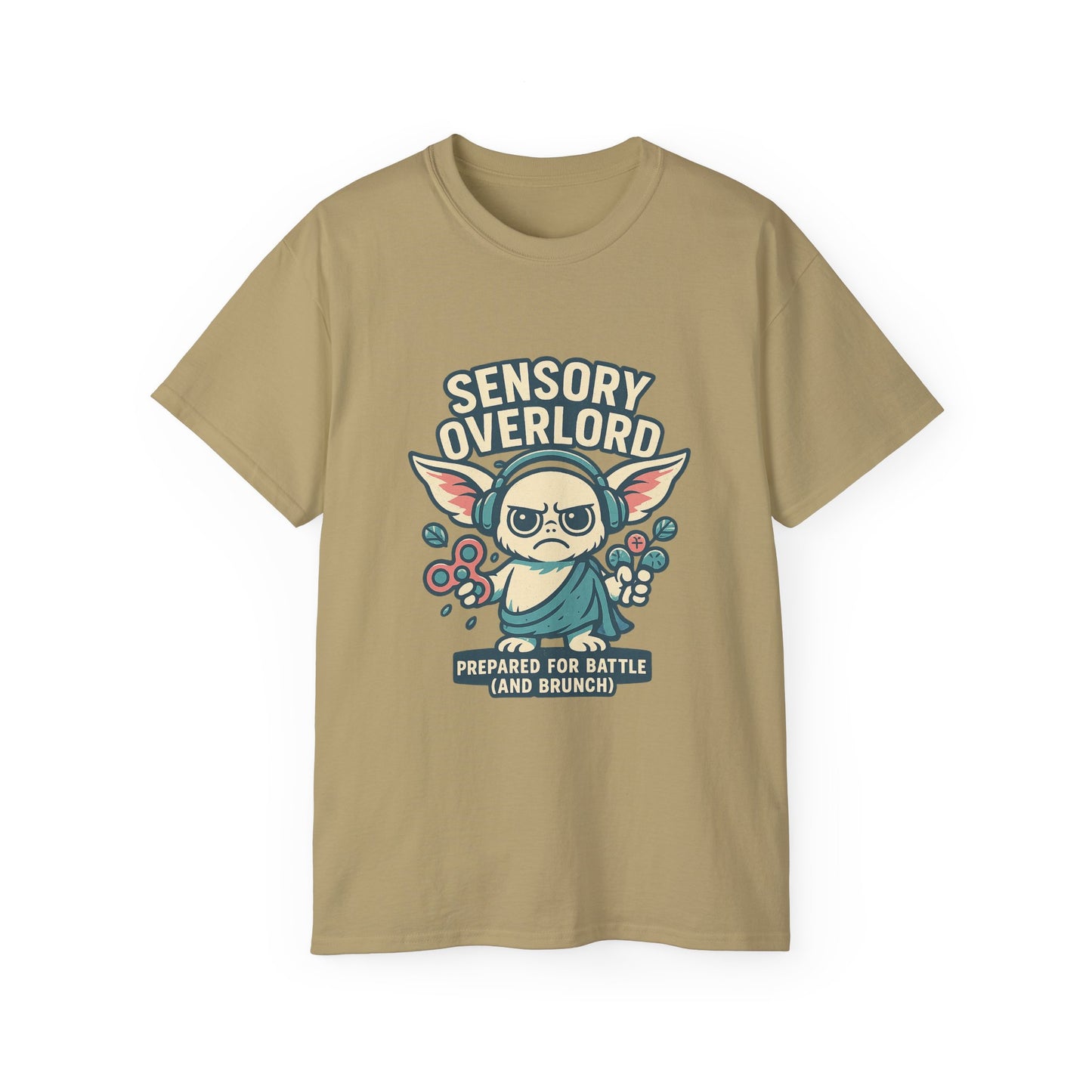 Graphic Tee Sensory Overload Neurodivergence Unisex Ultra Cotton Tee