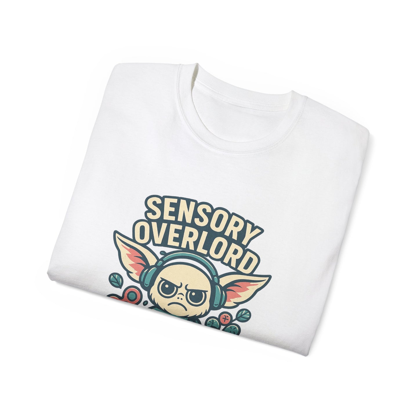 Graphic Tee Sensory Overload Neurodivergence Unisex Ultra Cotton Tee