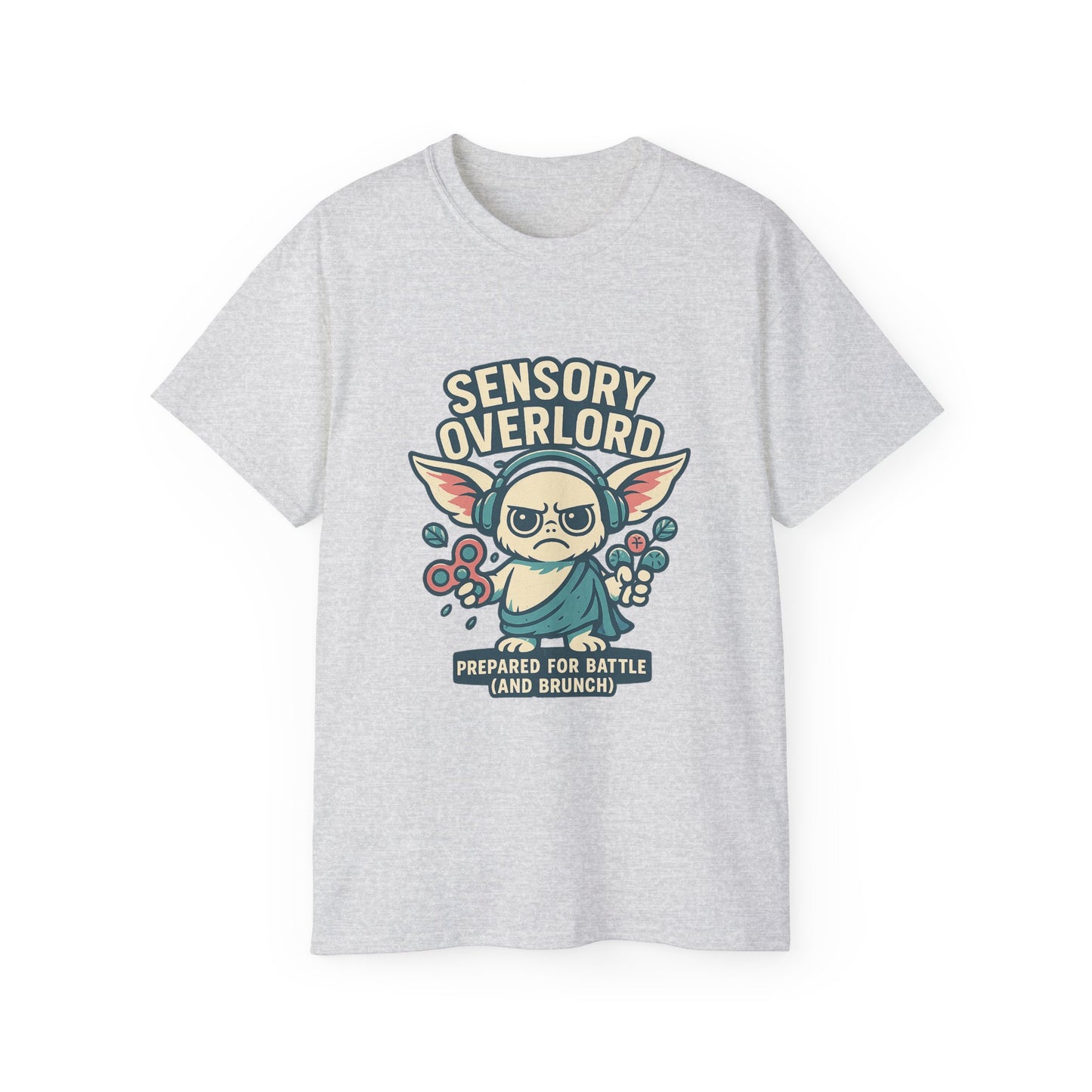Graphic Tee Sensory Overload Neurodivergence Unisex Ultra Cotton Tee