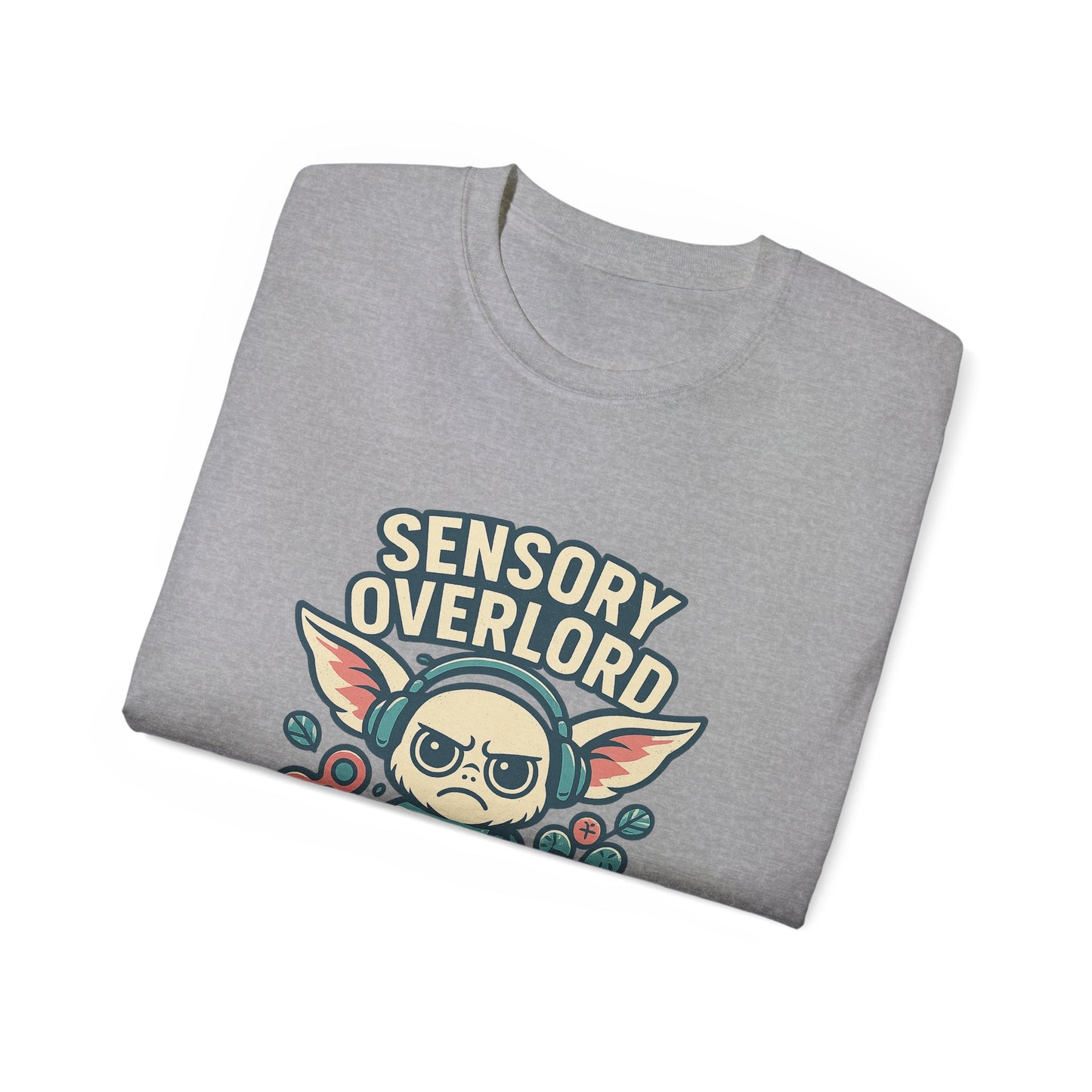 Graphic Tee Sensory Overload Neurodivergence Unisex Ultra Cotton Tee
