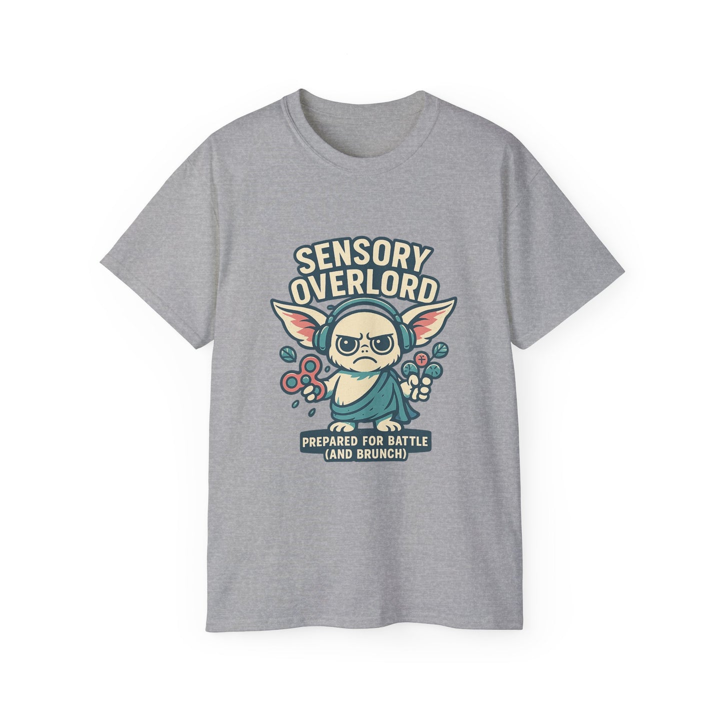 Graphic Tee Sensory Overload Neurodivergence Unisex Ultra Cotton Tee