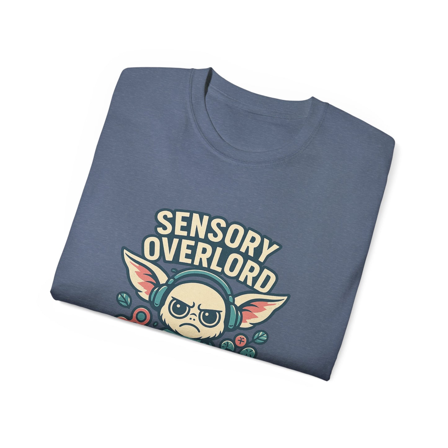 Graphic Tee Sensory Overload Neurodivergence Unisex Ultra Cotton Tee