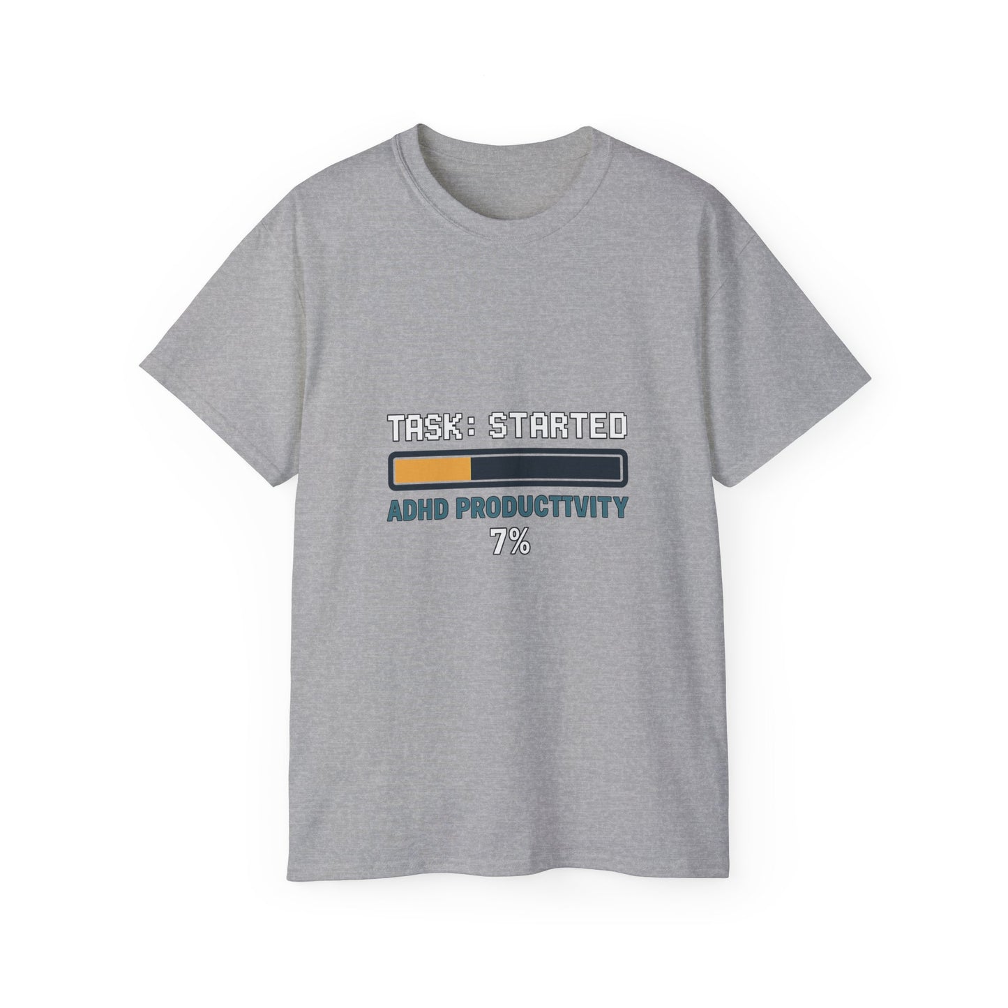T-Shirt ADHD Productivity Meme for Productivity Enthusiasts and Meme Lovers
