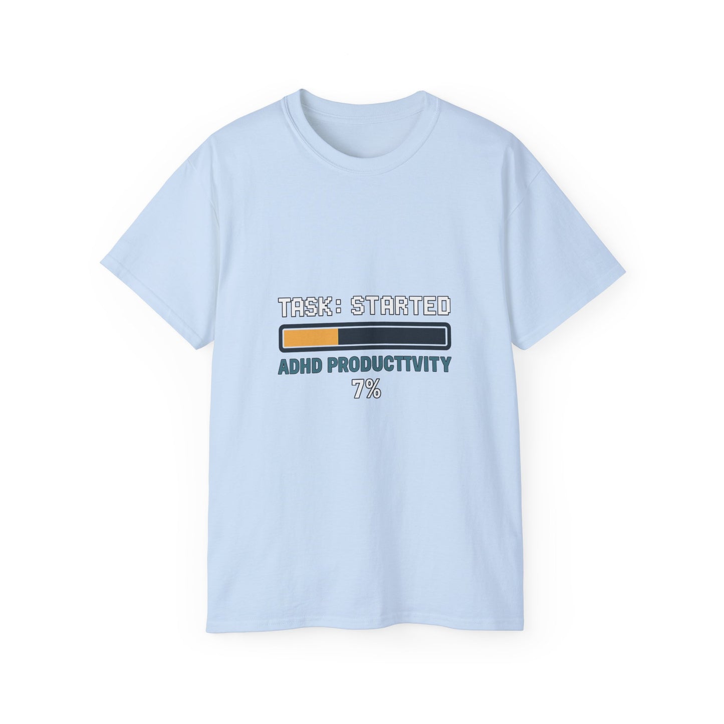 T-Shirt ADHD Productivity Meme for Productivity Enthusiasts and Meme Lovers