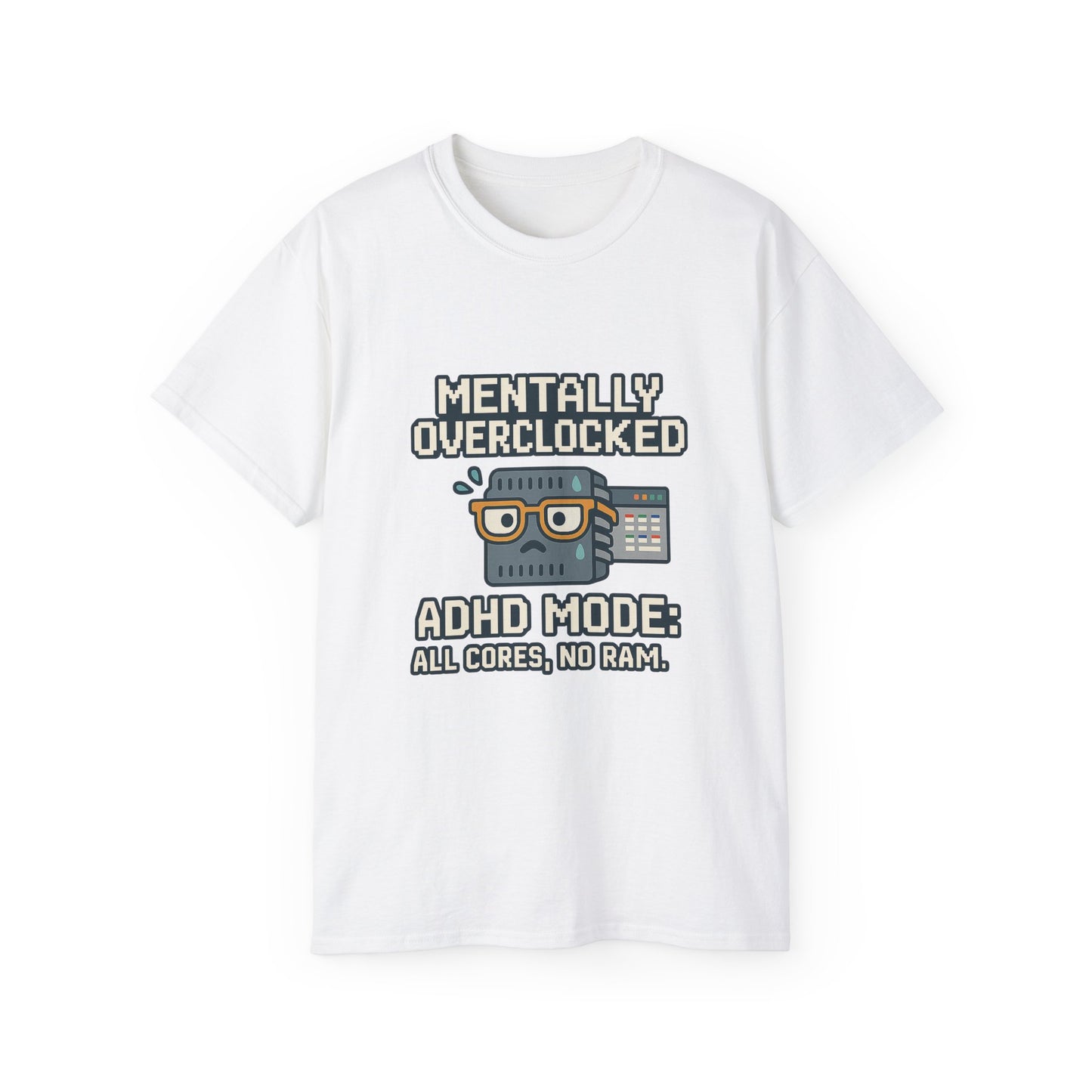 Neurodivergent Robot Brain Tee