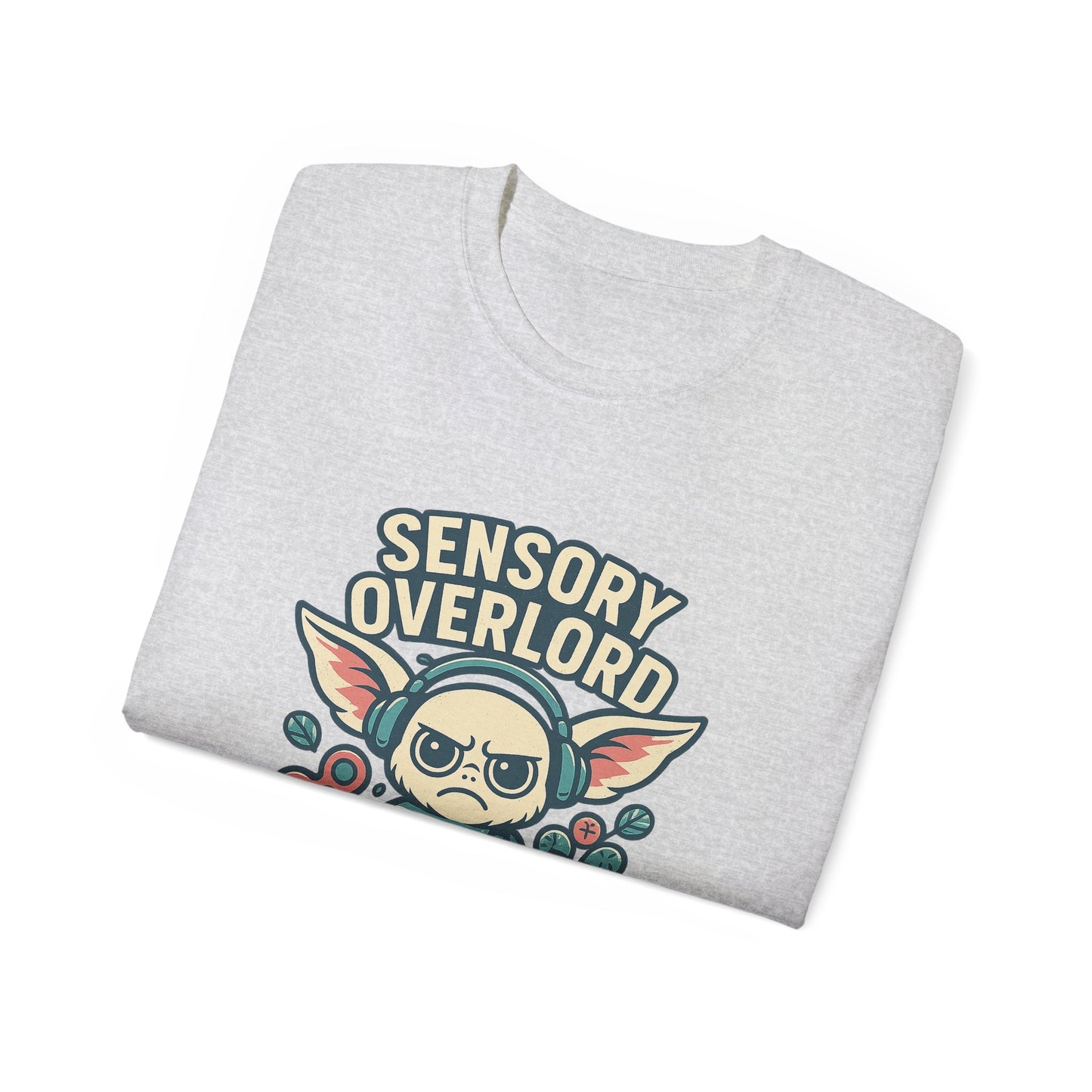 Graphic Tee Sensory Overload Neurodivergence Unisex Ultra Cotton Tee