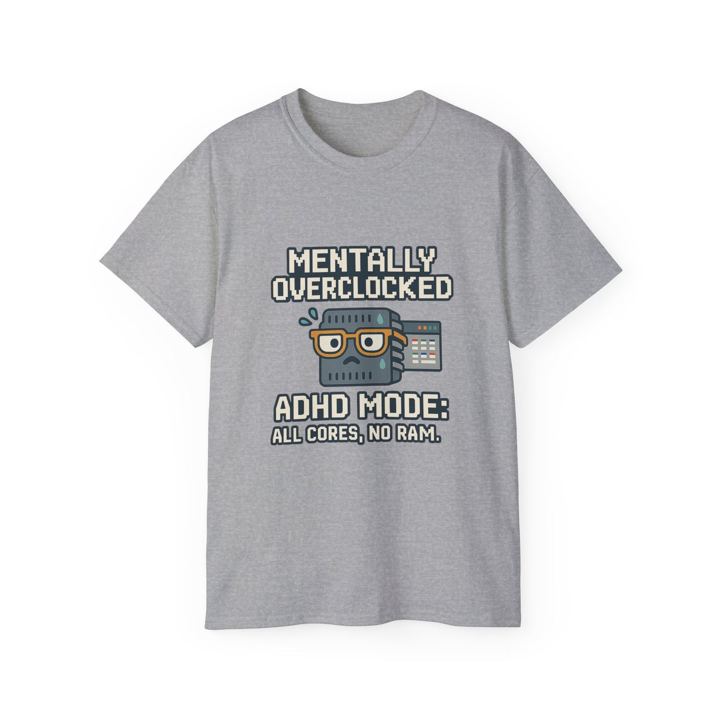 Neurodivergent Robot Brain Tee
