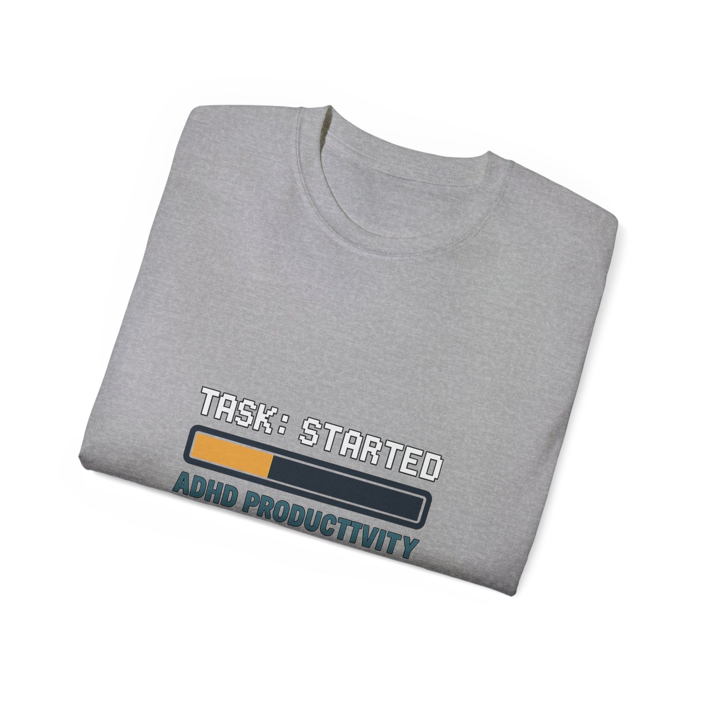 T-Shirt ADHD Productivity Meme for Productivity Enthusiasts and Meme Lovers