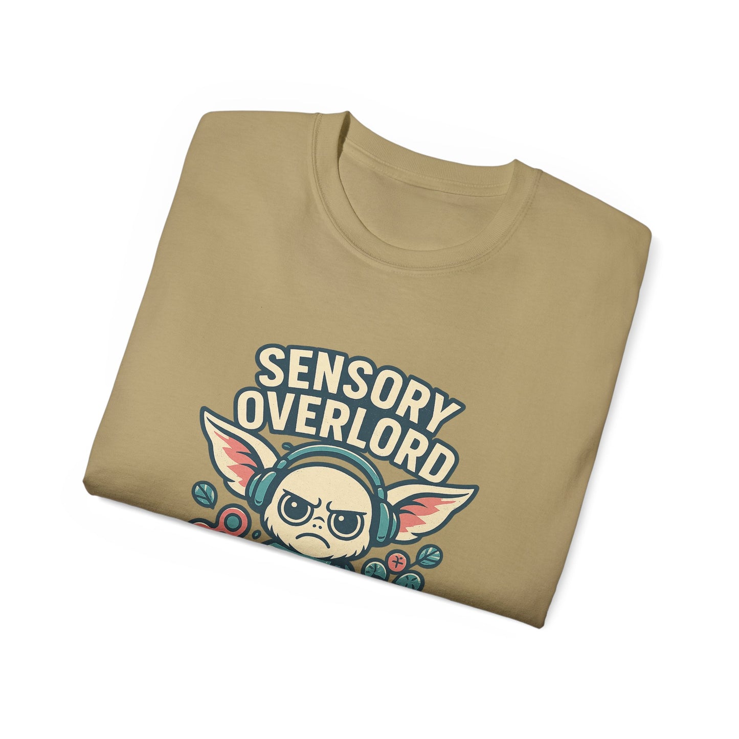 Graphic Tee Sensory Overload Neurodivergence Unisex Ultra Cotton Tee