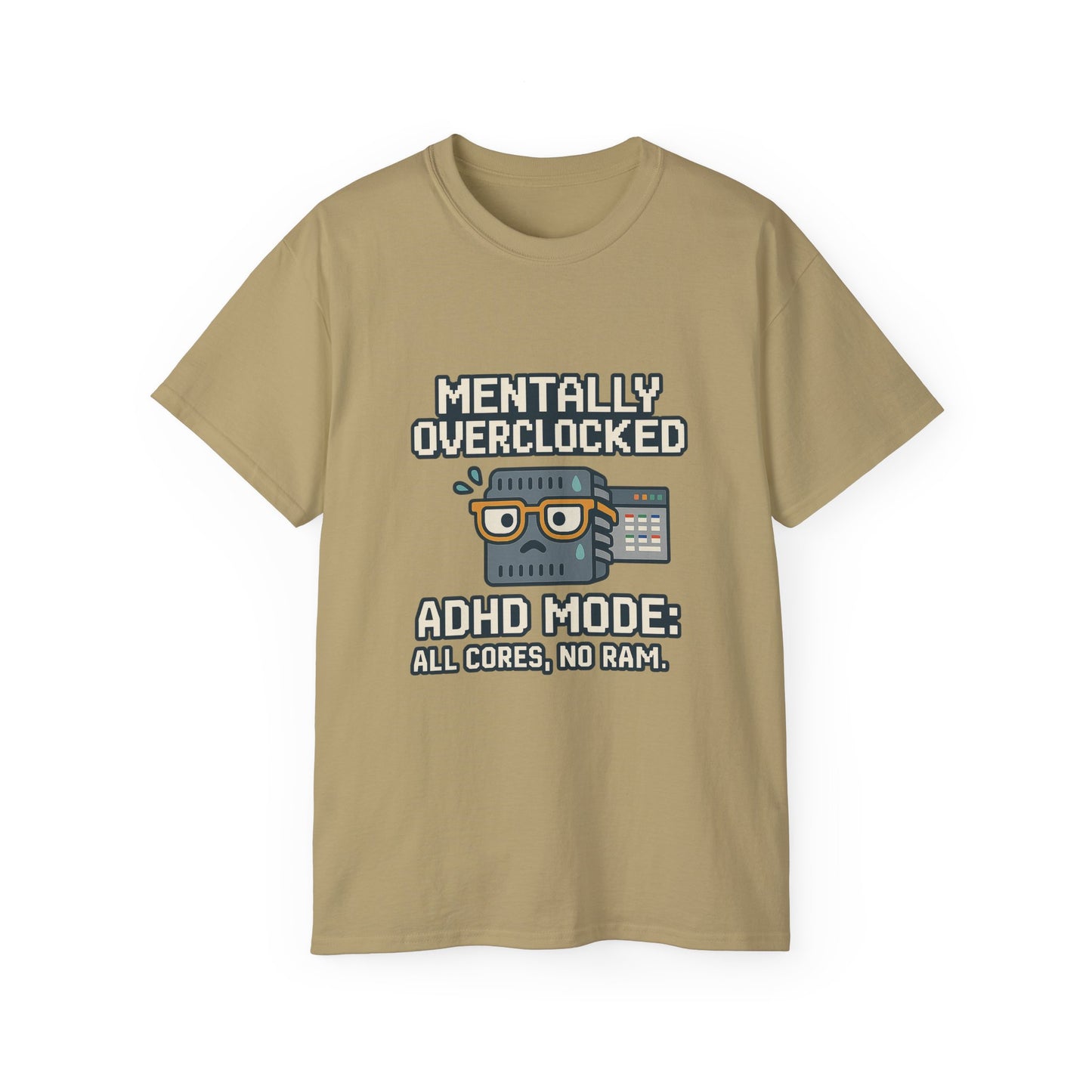 Neurodivergent Robot Brain Tee