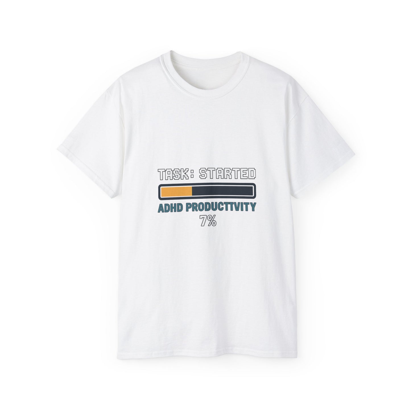 T-Shirt ADHD Productivity Meme for Productivity Enthusiasts and Meme Lovers