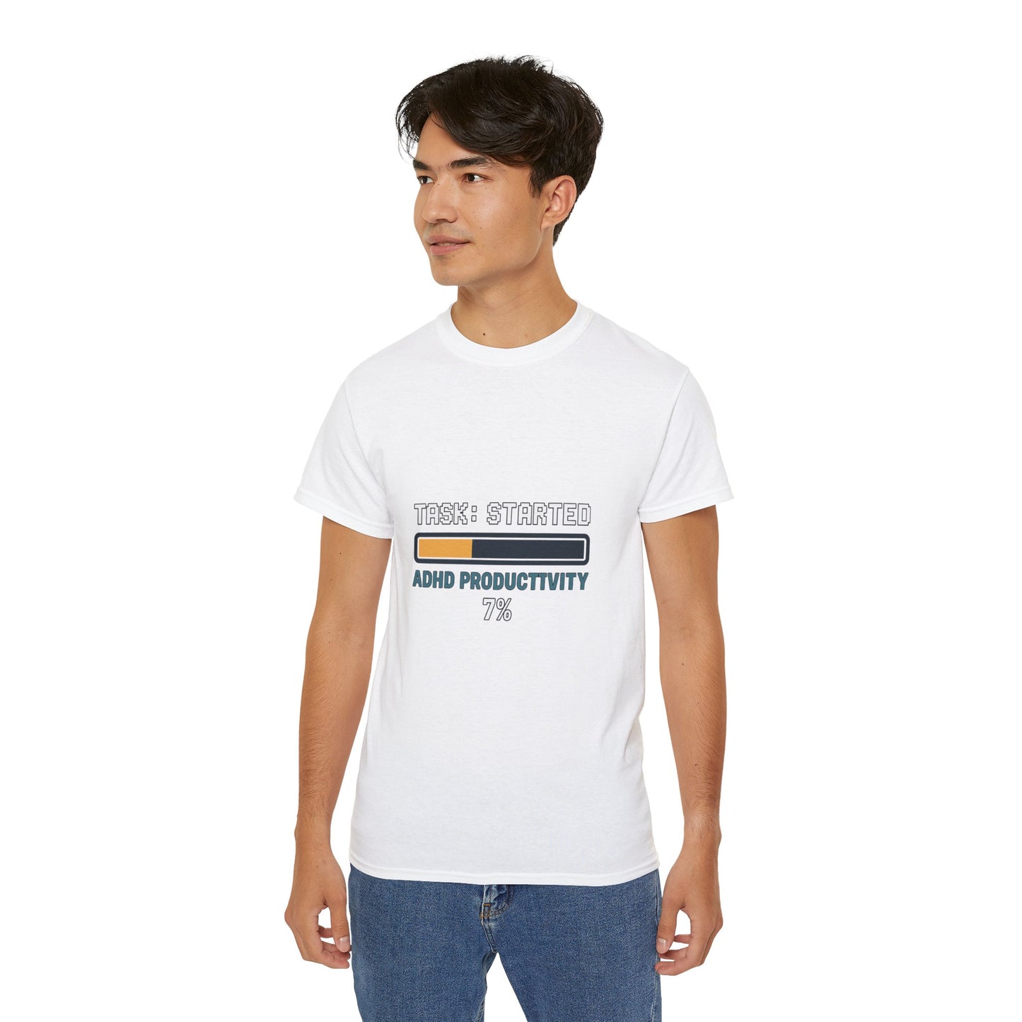 T-Shirt ADHD Productivity Meme for Productivity Enthusiasts and Meme Lovers